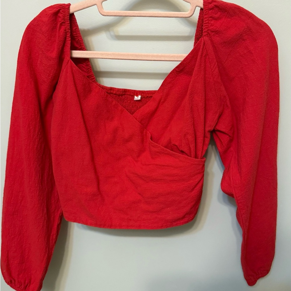 Red Women's Top